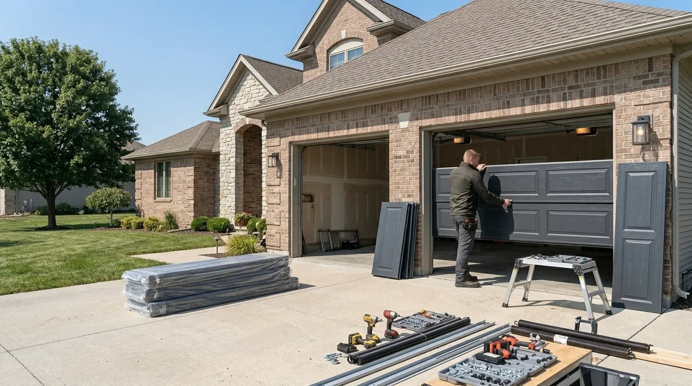 Garage Door Spring Repair in Jacksonville
