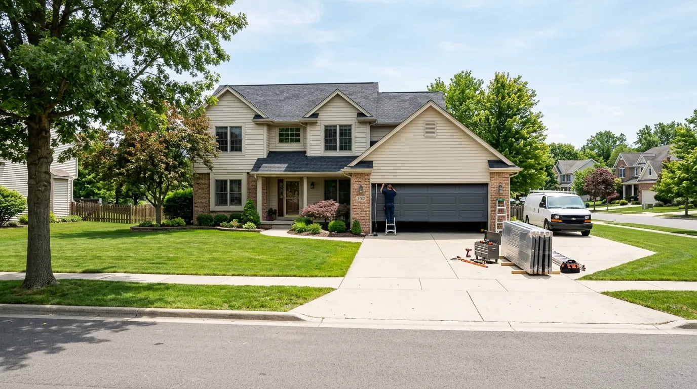 Is Your Jacksonville Garage Door Worth Fixing, or Time to Replace It