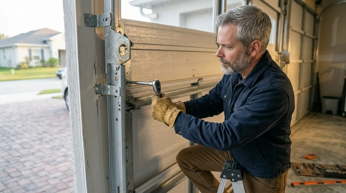 Garage Door Panel Replacement in Jacksonville