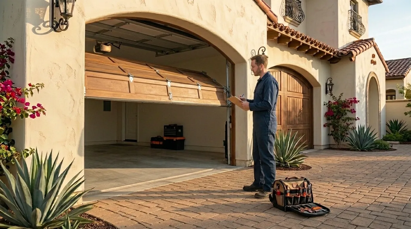 On-site diagnosis - Jacksonville garage door service