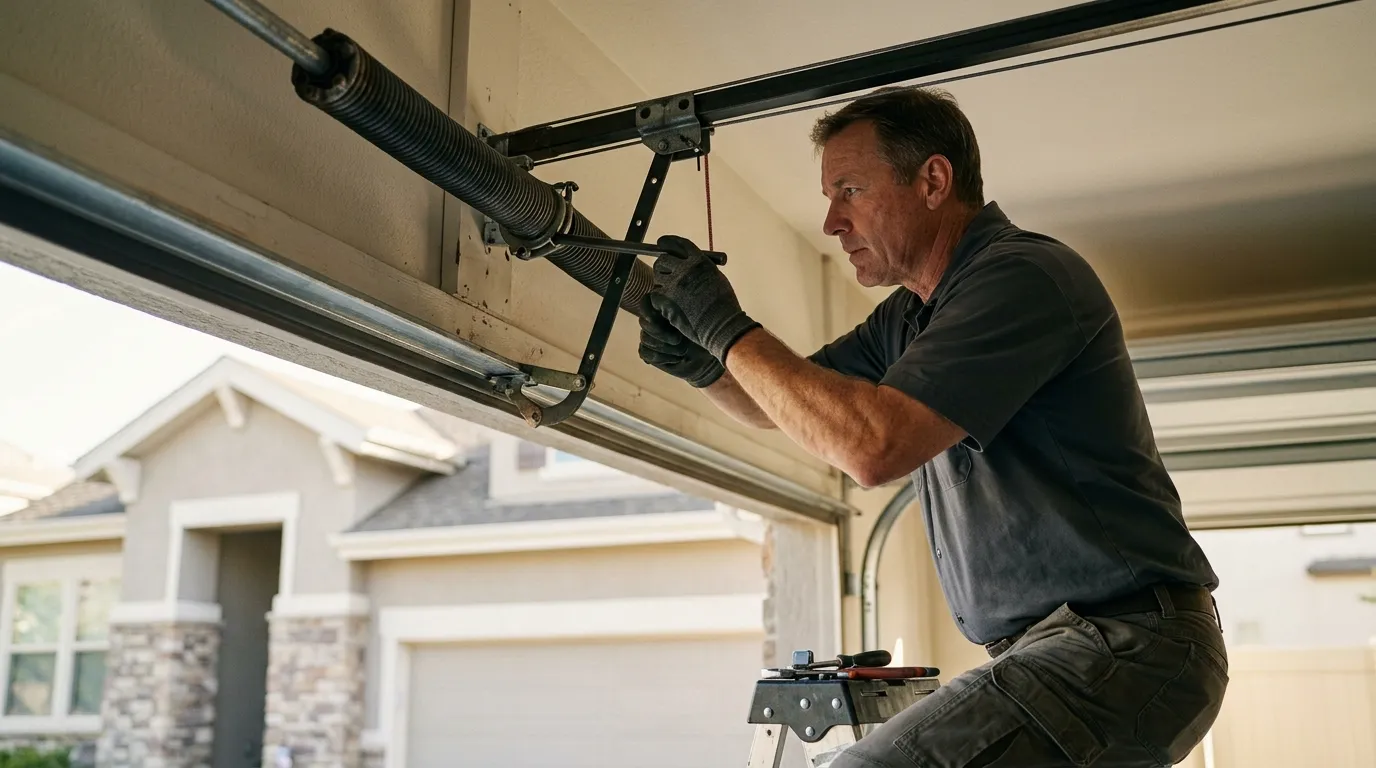 Raised panel garage door