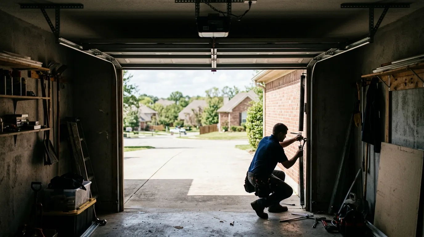 On-site diagnosis - Jacksonville garage door service