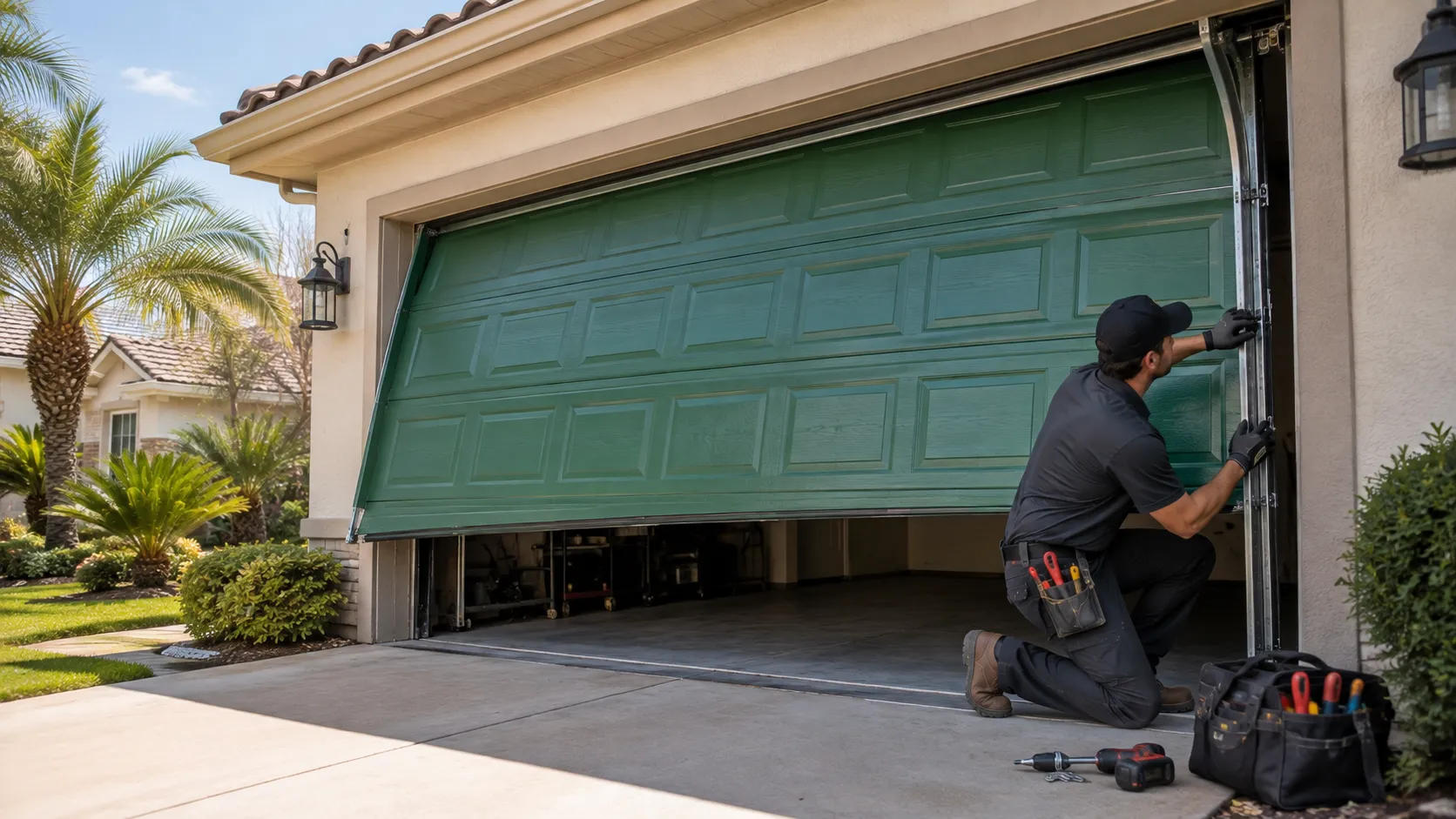 Tell us what’s wrong - Jacksonville garage door service
